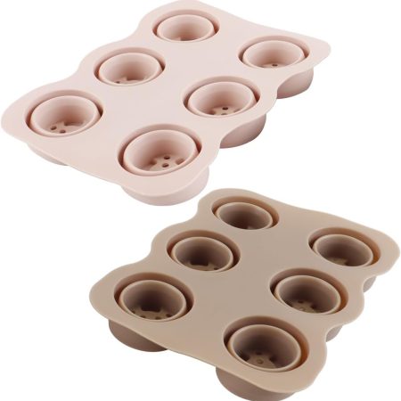 Silicone Seedling Starter Trays, 2 Pack, 6 Holes Each – Reusable