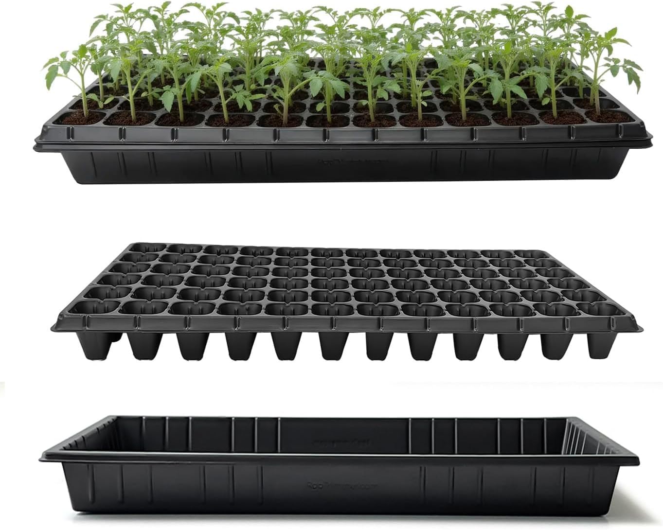 Seed Starter Trays & 72 Cell Plug Trays, 10 Sets – 1020 Size