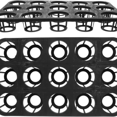 Seed Starter Tray, 2 Pack – 15 Holes Each, for Propagation