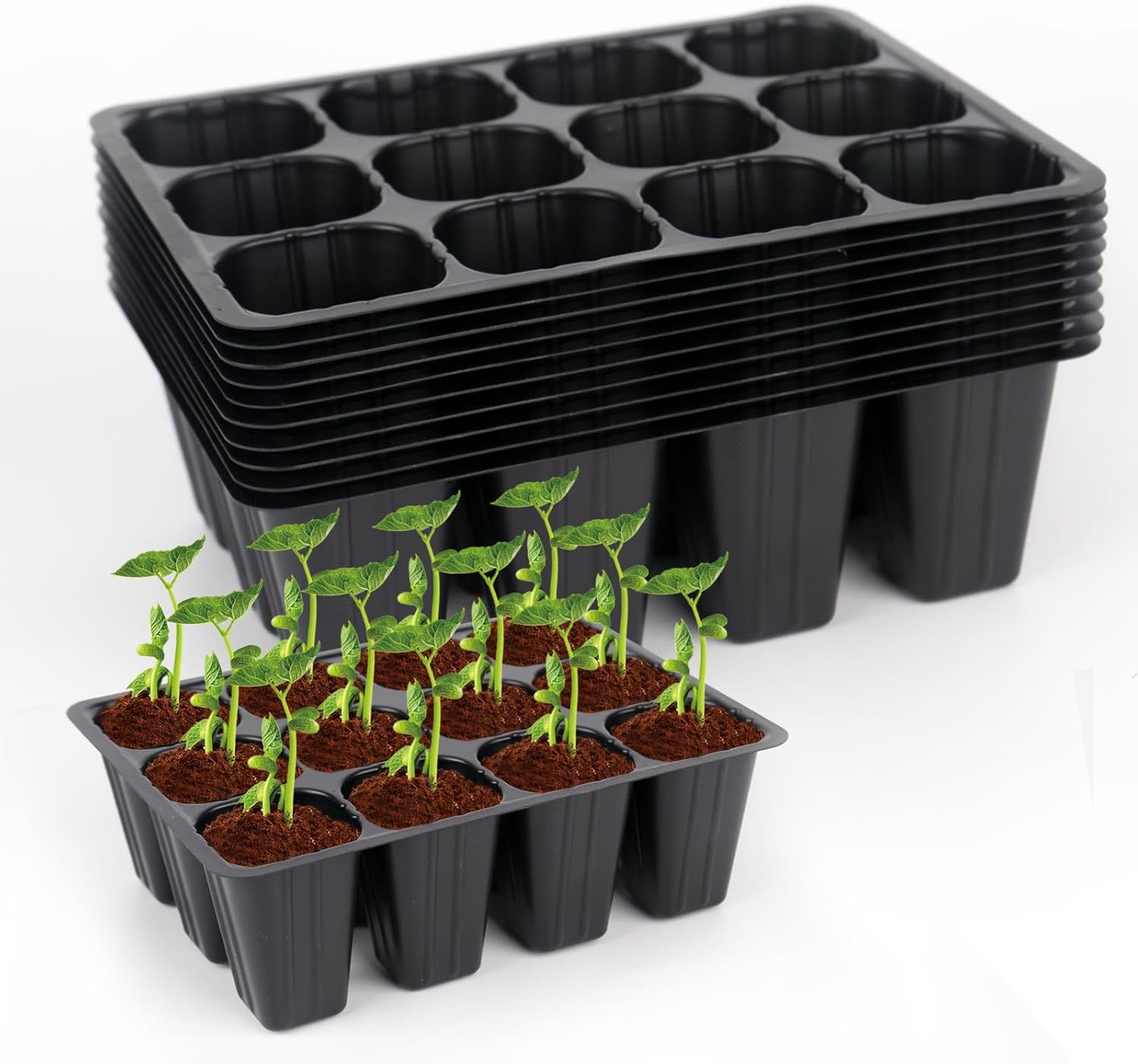 Seedling Starter Tray, 120 Cells – Reusable Propagator
