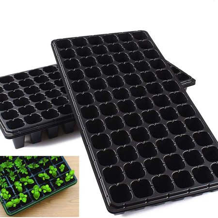 Seed Starter Kit, 10 Pack, 72 Cells – Nursery Pots & Germination Tray