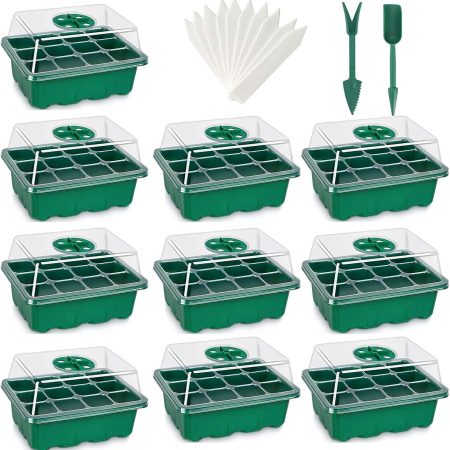 Seed Trays, 10 Packs – Seedling Starter Trays